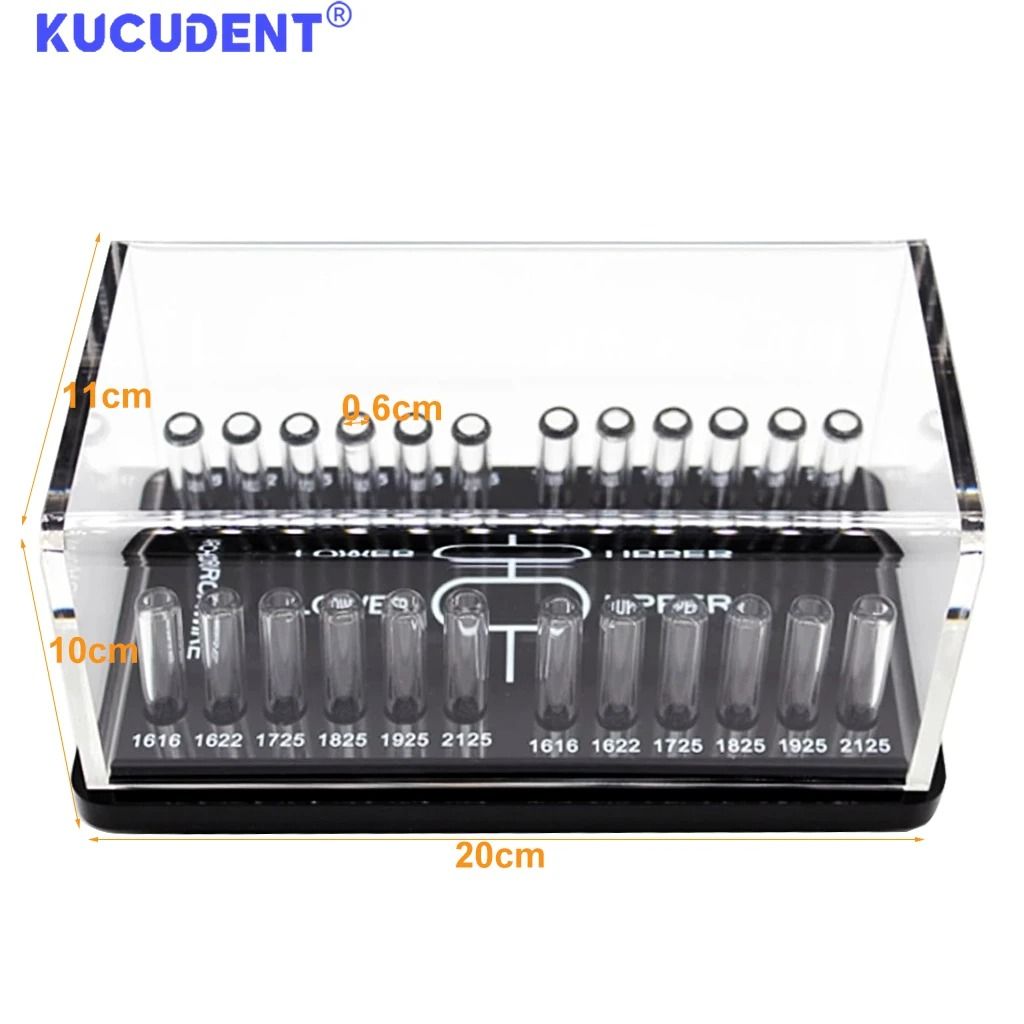 Professional Dental Acrylic Arch Wire Organizer Holder Case