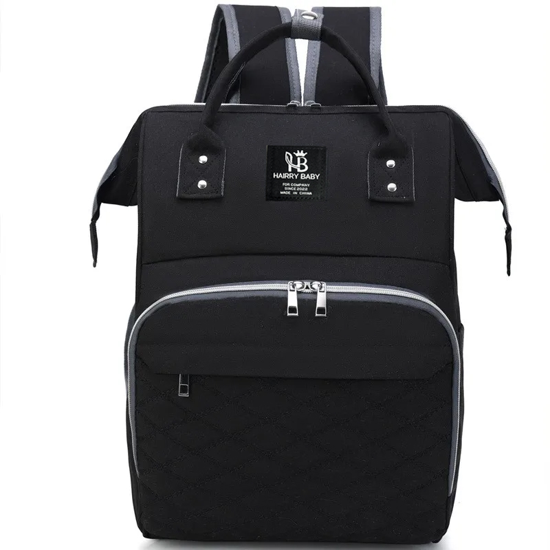Large Capacity Mommy Diaper Bags, Convenient Baby Nursing Bag, Baby Stroller Hanging Backpack with Changing Mat