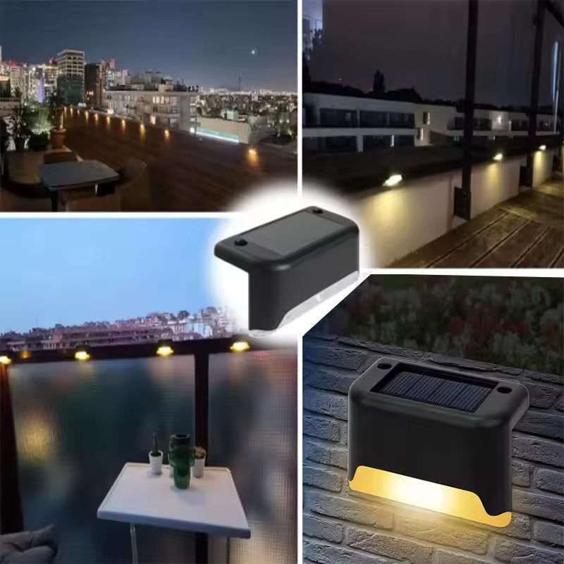SolarGlow Elite Deck & Garden Solar Lights – Waterproof IP65 Solar Deck Light Set