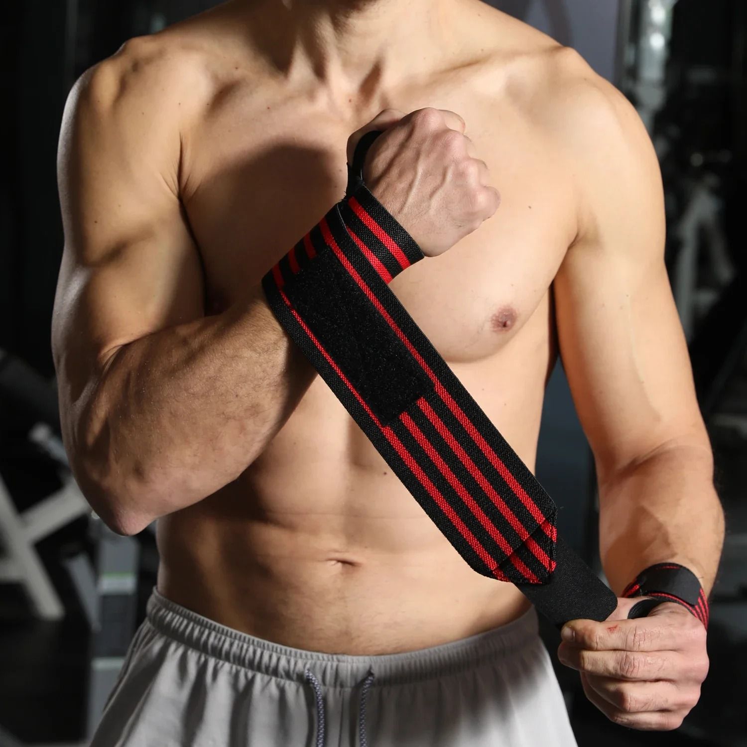 Professional Weightlifting Wrist Support and Wrap Set