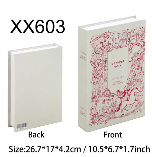 Modern Decorative Fake Books Stylish Coffee Table & Shelf Display Props