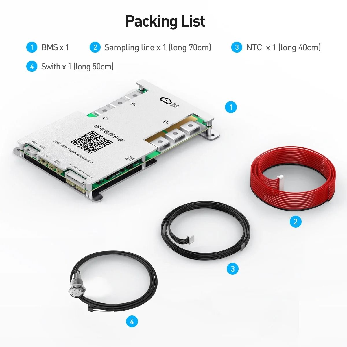 Smart JK BMS Board with Advanced Battery Protection