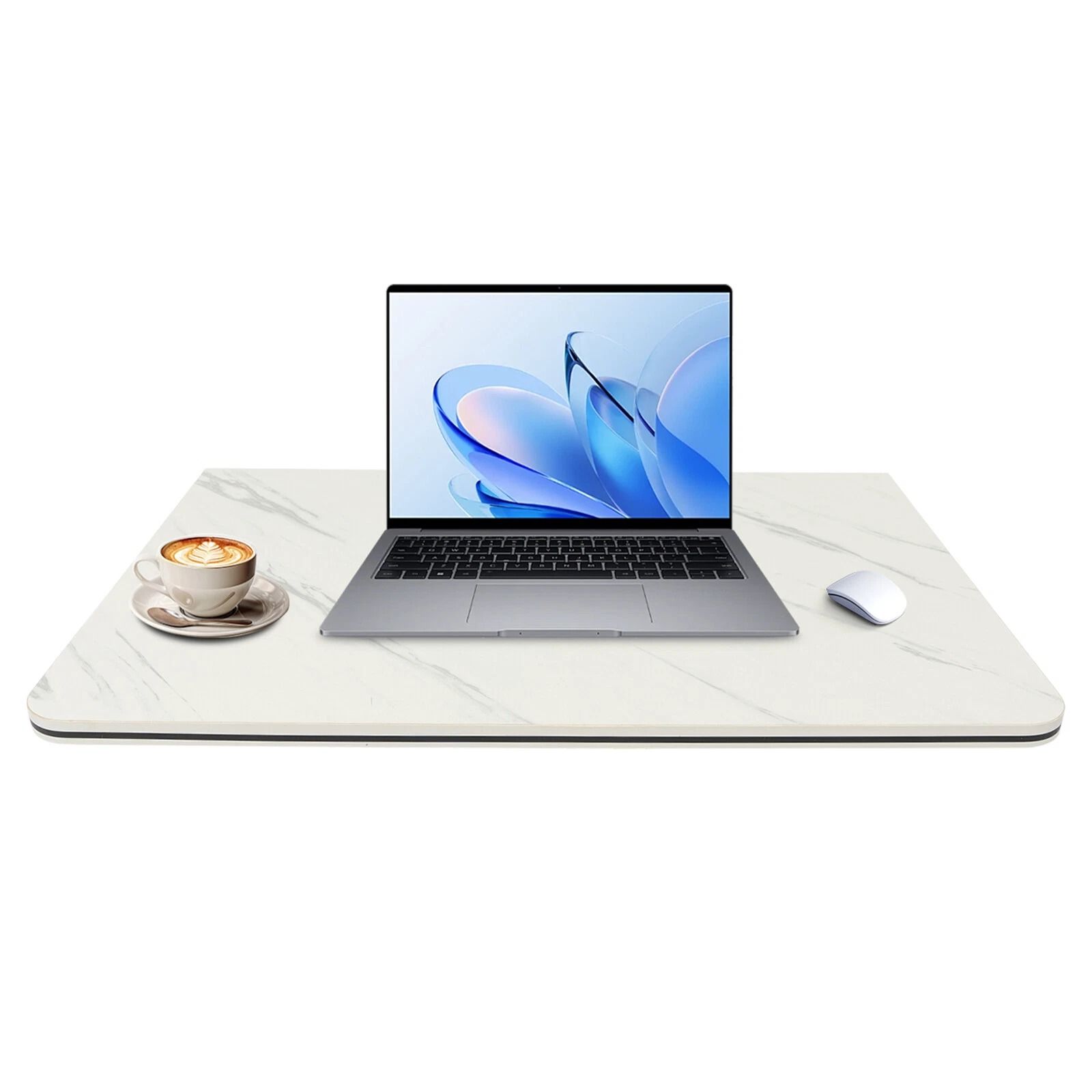 Folding Desk with Stylish Wall-Mounted Durable MDF and Metal Design