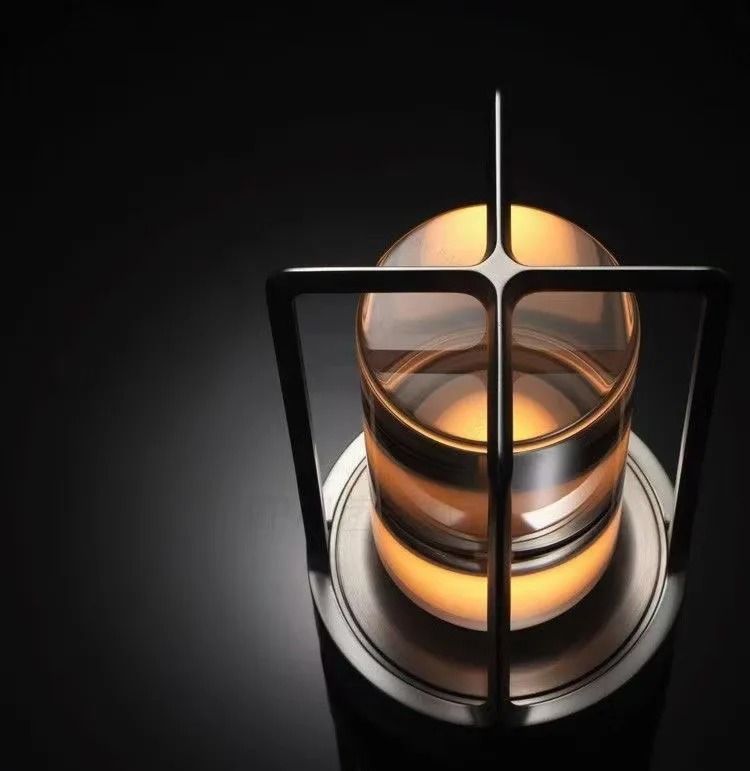 Aluminum Alloy Crystal Table Lamp – LED Rechargeable Touch Atmosphere Light
