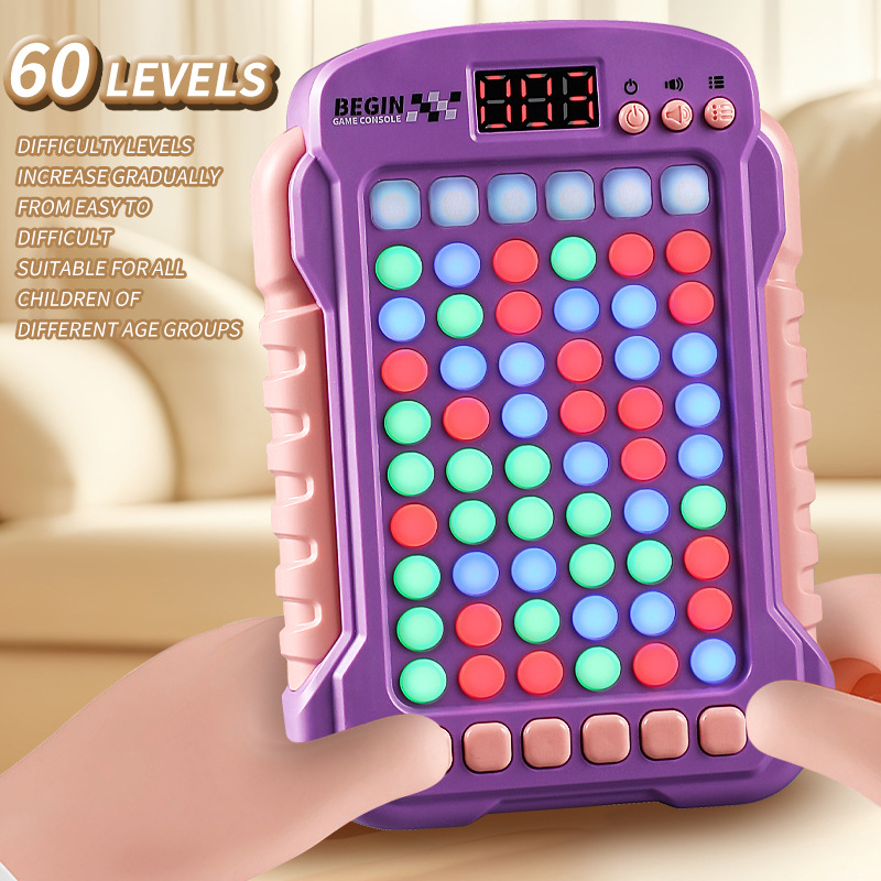 Intelligence Puzzle Challenge, Tablet Connect Fire Puzzle Game, Level Progression, Collision, Rapid Push, Educational
