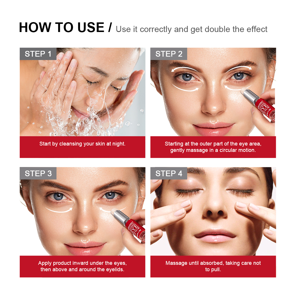 Retinol Eye Stick, Anti-Aging Eye Cream for Dark Circles, Puffiness & Fine Lines, Brightening & Firming Eye Balm