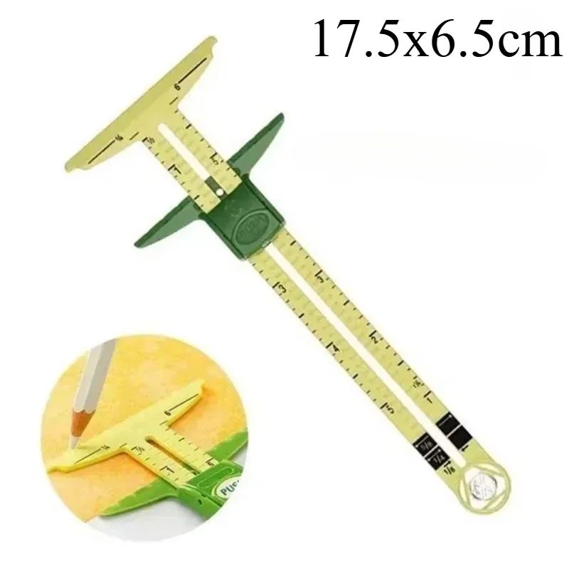 Multifunction Sliding Gauge Measuring Ruler