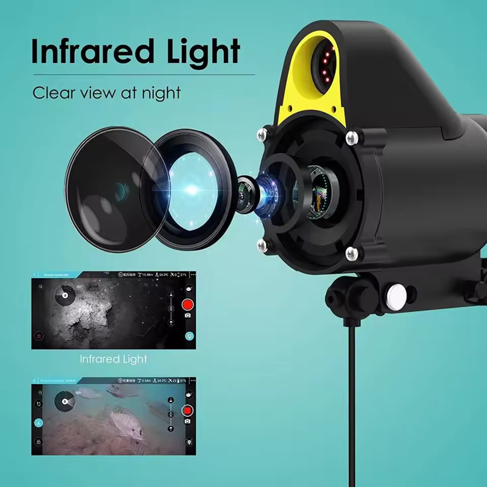 Chasing F1 Pro Underwater ROV Drone with 4K Camera, 4-Axis Propeller & Removable Battery, Premium Diving Equipments