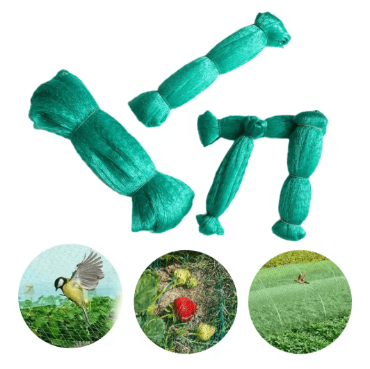 Garden Bird-Proof Nylon Net – 20mm Mesh Plant & Fruit Protection (1pc, Optional Lengths)