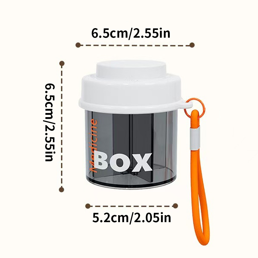 Convenient Travel Organizer, Portable Mini Multifunctional Medicine Storage Box