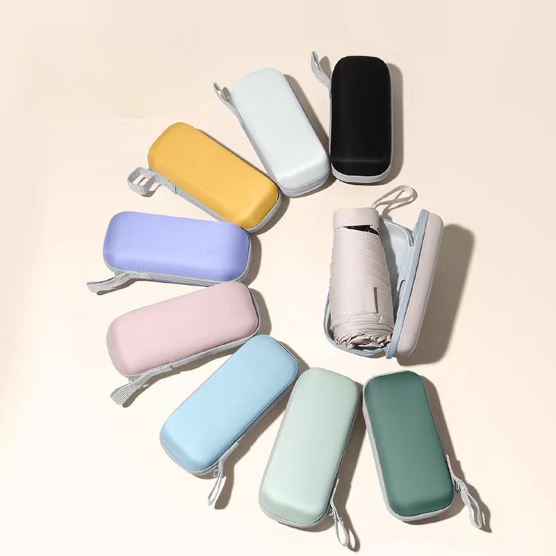 Mini Sun Umbrella, Protective, UV Resistant for Rain or Shine Use