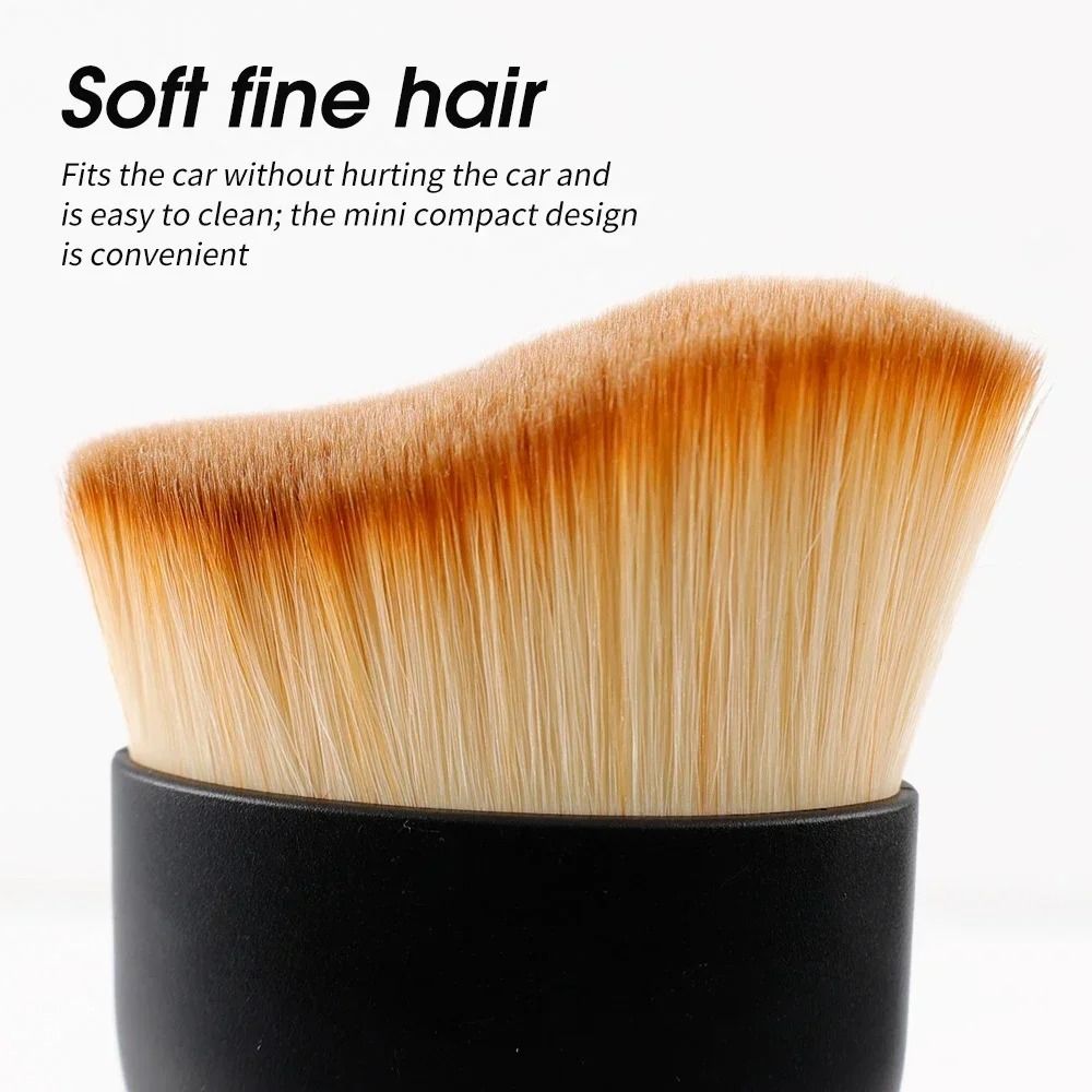Car Vent Cleaning Soft Brush with Protective Casing