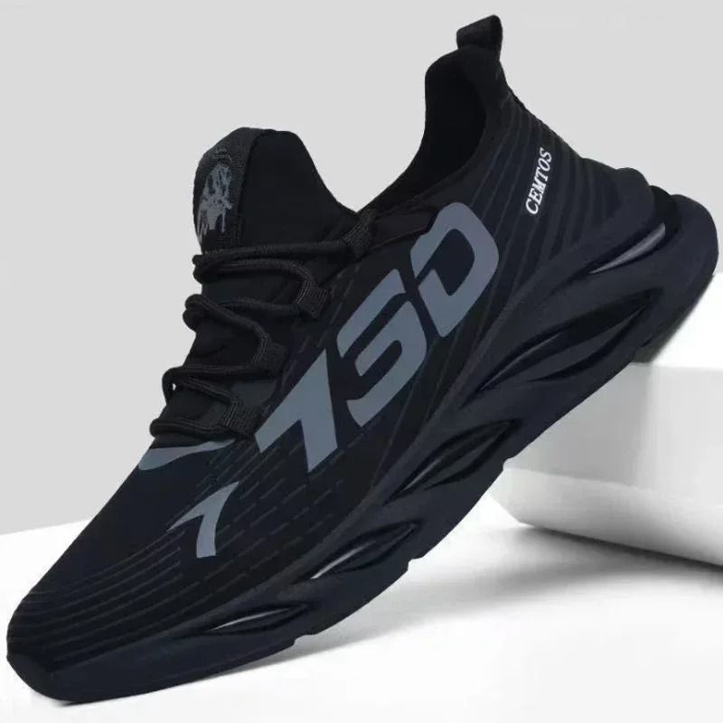 Mens Casual Slip On Sneakers Breathable Lightweight Running Shoes