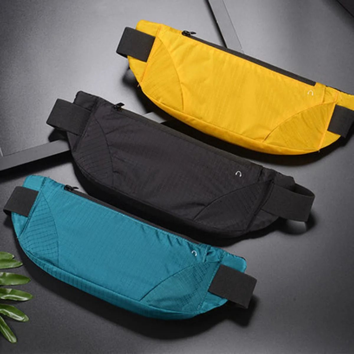 Outdoor Sports Water-Resistant Nylon Fanny Pack