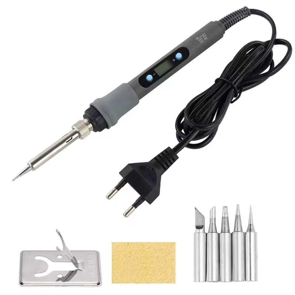 Electric Soldering Iron with Digital Display Adjustable Temperature