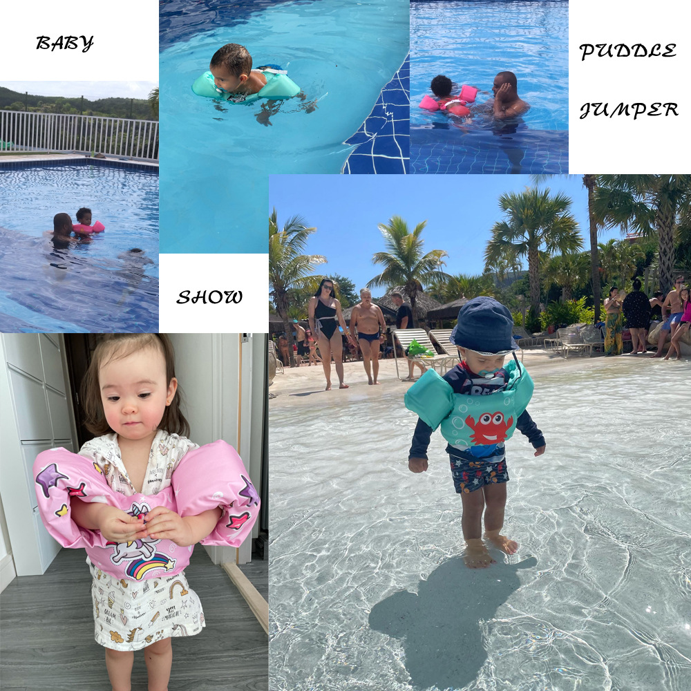 Baby Cartoon Water Sleeve Foam, Children's Life Jacket Swim Arm Ring, Floating Ring Safety Buoyancy Vest