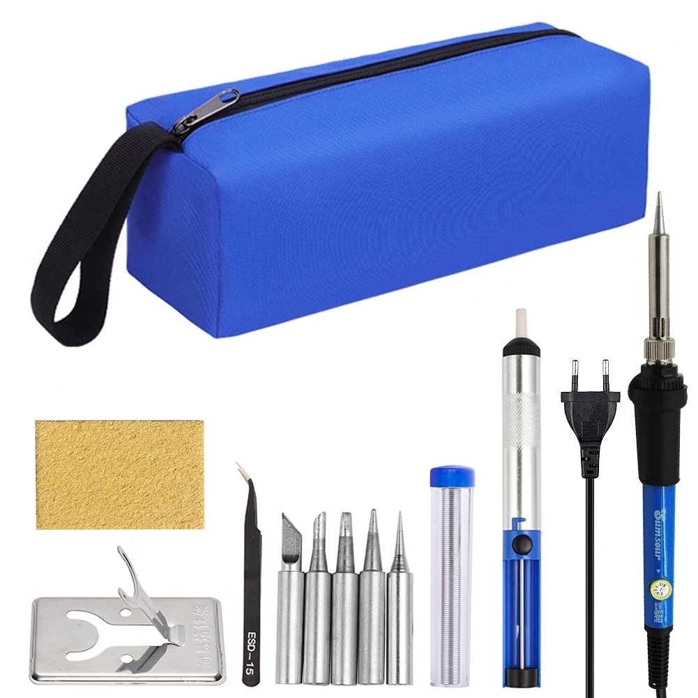 Adjustable Temperature Electric Soldering Iron 60W 80W 110V 220V Heat Pencil Tool