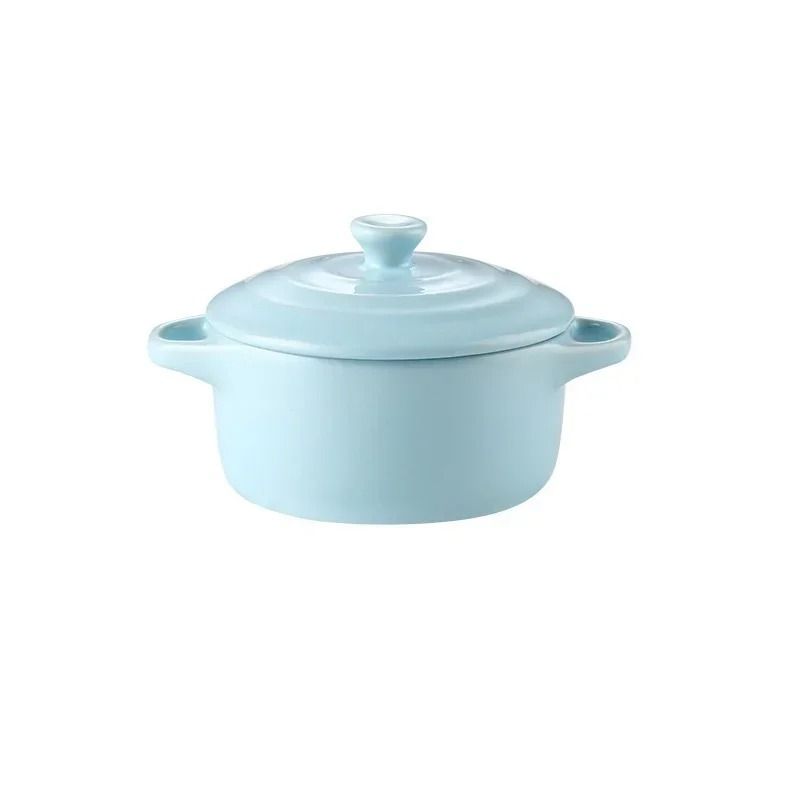 Artisan Glazed Infusion Ramekin with Integrated Lid