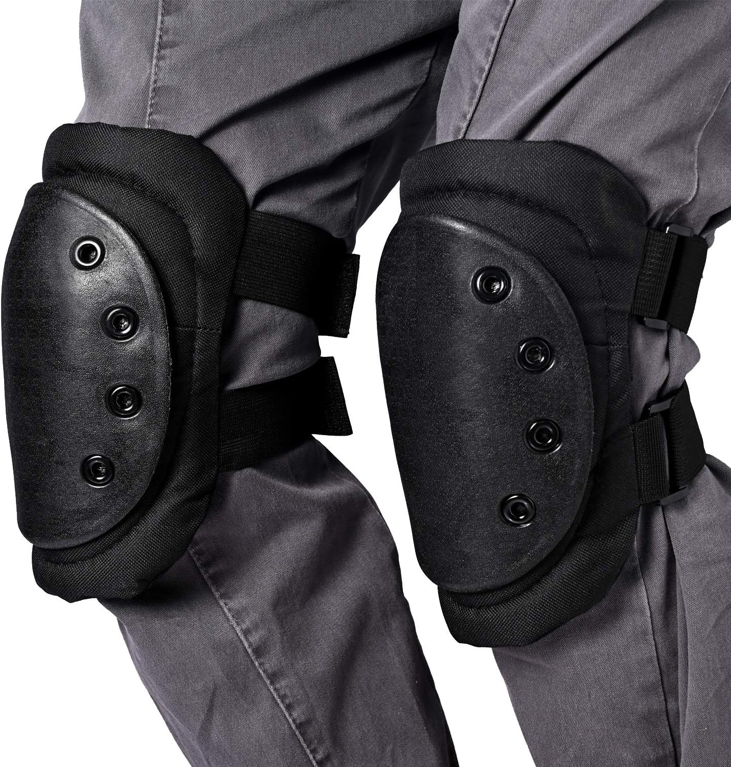 Tactical Knee & Elbow Pads for Airsoft, Paintball, Hunting & Outdoor Sports