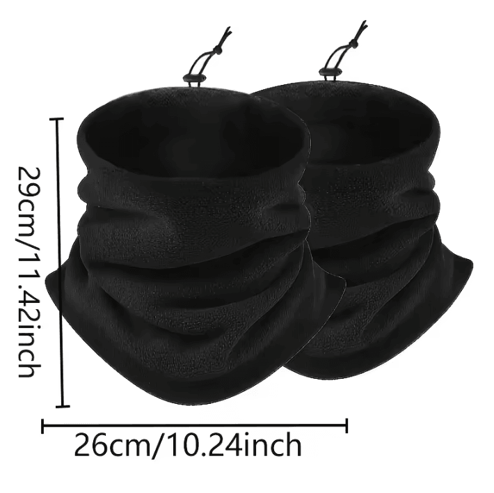 Mens Heavy-Duty Thermal Balaclava Mask Windproof Fleece Lining Neck Gaiter for Skiing Cycling Motor