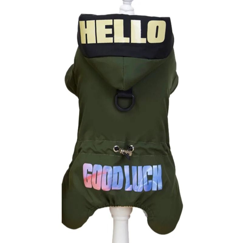 Waterproof Winter Dog Jumpsuit Warm Hooded Pet Coat S to 5XL