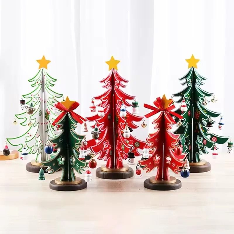 Creative DIY Wooden Christmas Tree