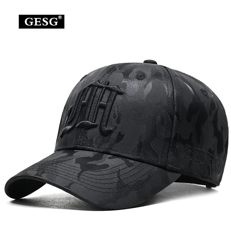Tactical Camouflage Embroidered Baseball Cap
