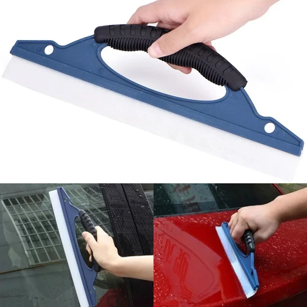 Silicone Water Wiper Car Window Cleaner Squeegee for Drying and Washing