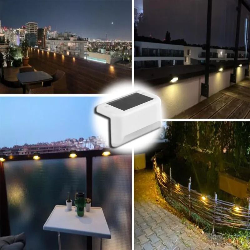 Solar Powered LED Step and Path Light