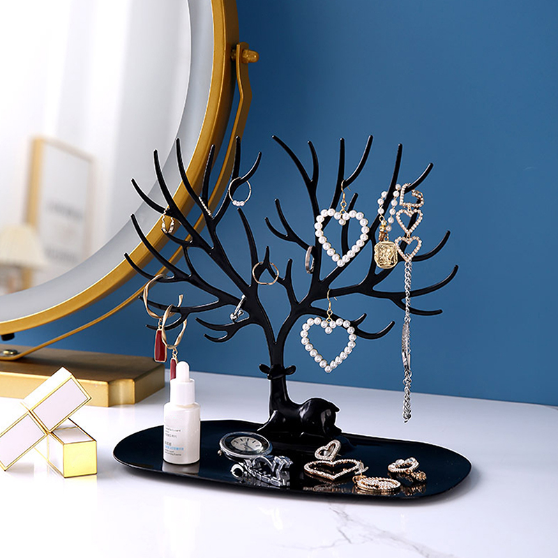 Jewellery Display Stand, Jewellery Boxes Case, Tree Storage Racks, Desktop Organiser Holder, Earrings Necklaces Rings