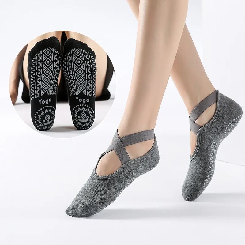 Non-Slip Ballerina Ballet Socks with Grips