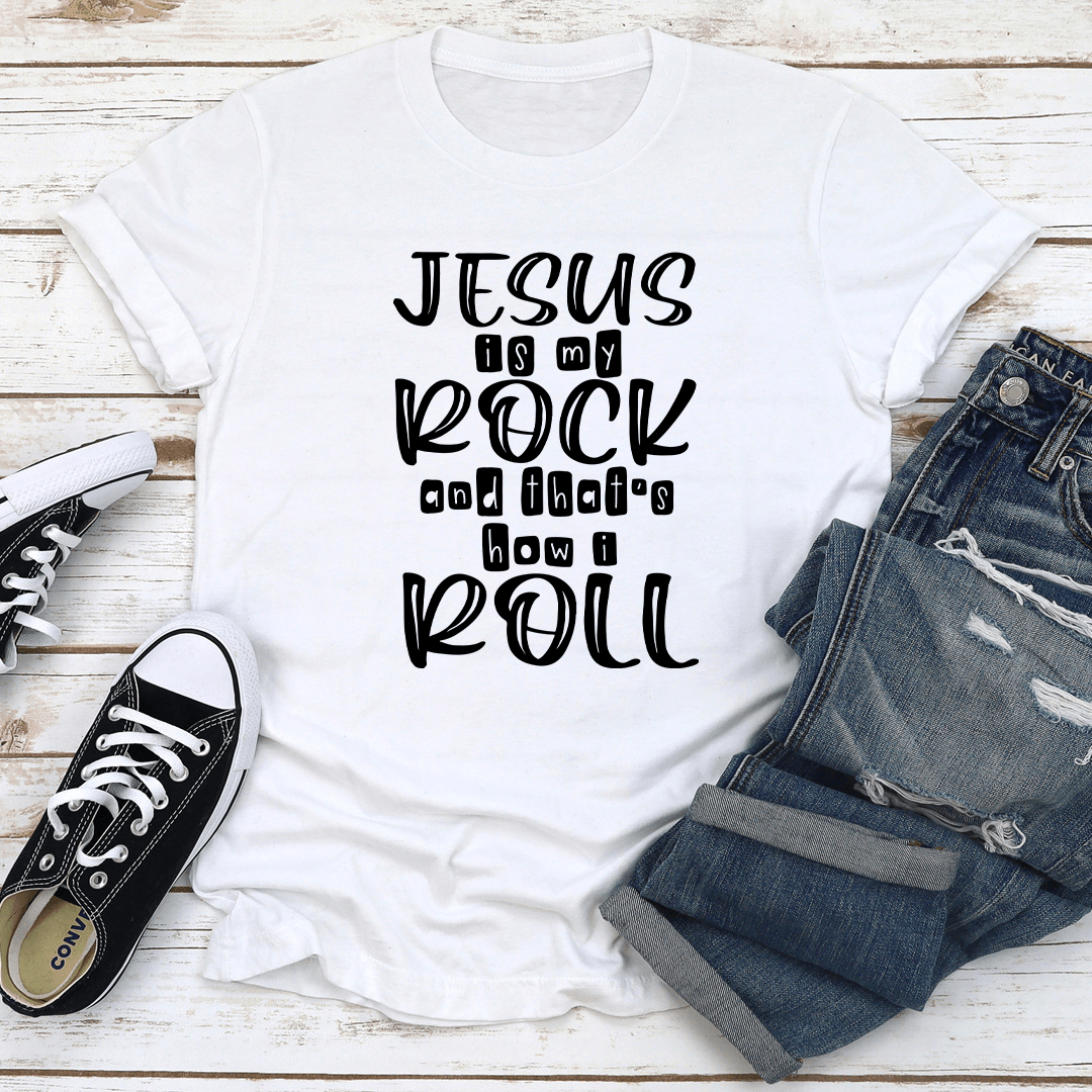 Jesus Is My Rock Tee