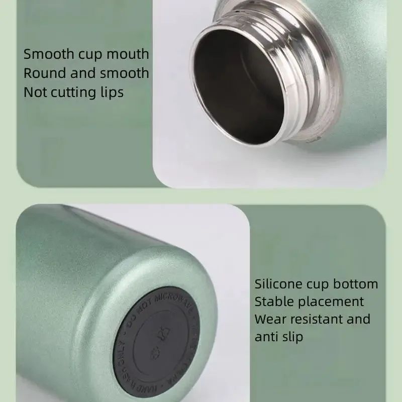 300ML Stainless Steel Travel Mug Vacuum Insulated Leak Proof Coffee Cup