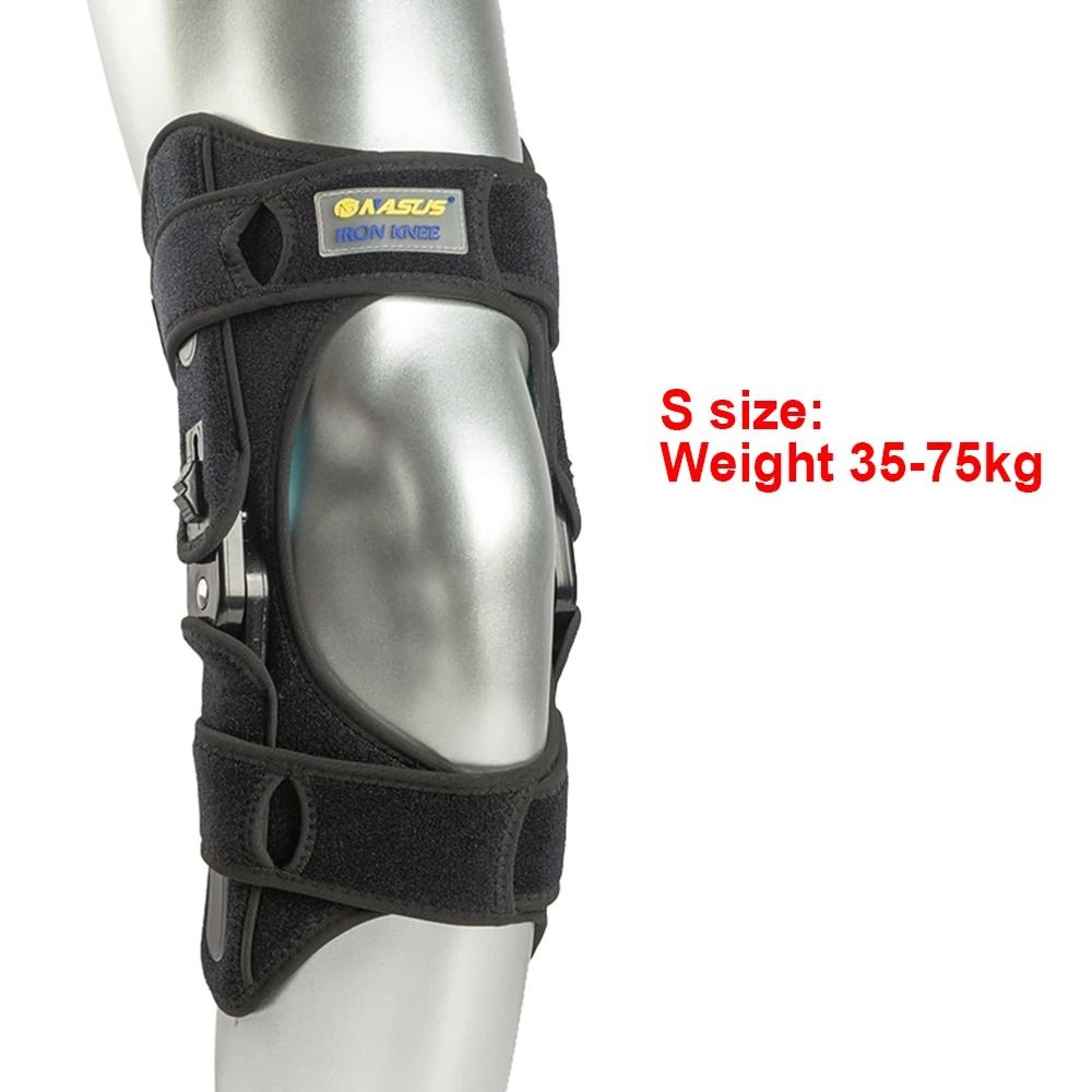 Adjustable Hinged Knee Brace Dual Side Support for Stability and Protection
