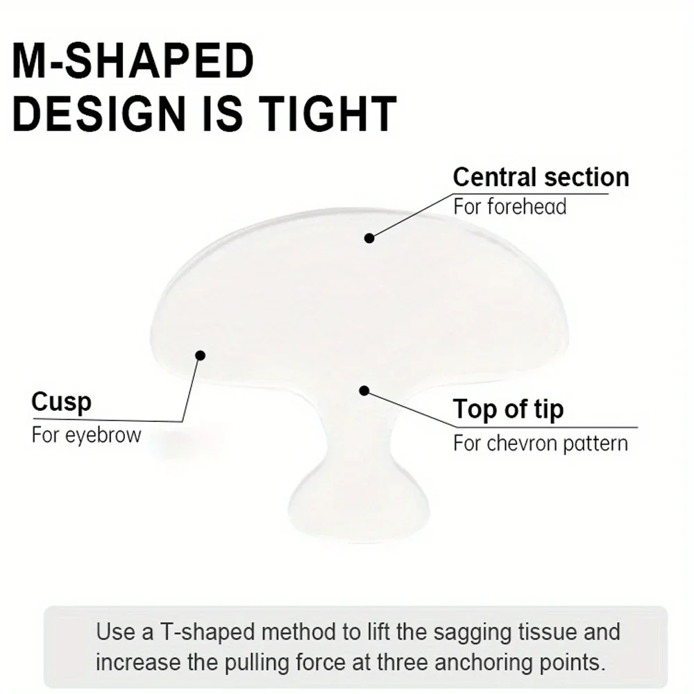 Anti-Wrinkle Aging Patch with Skin Lifting Tool for Face, Neck, Forehead, and Hands