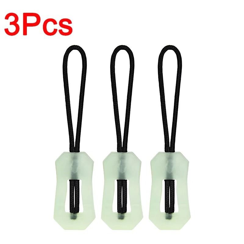 6Pcs Luminous Zipper Pull System | Premium Glow in The Dark Anti-Lost Backpack & Jacket Infrastructure