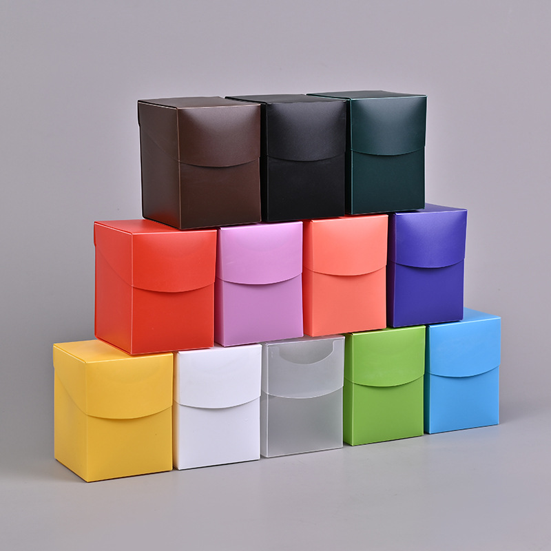 Solid Color Card Box, Box Game Trading Card Box, Card Holder Storage Box for Trading Cards, Sports and Games Collector