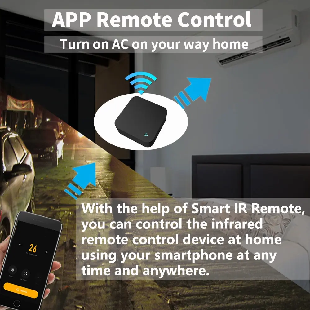 Smart Life Control Remote for Home Automation | Works with Alexa & Google Home