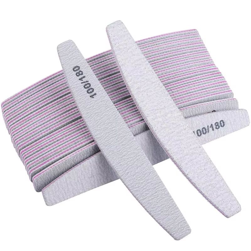 ProStyle Double-Sided Nail Files 100/180 Grit – Reusable Manicure Set