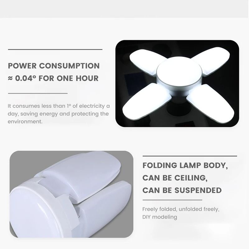 Quadro-Glow Industrial Folding LED