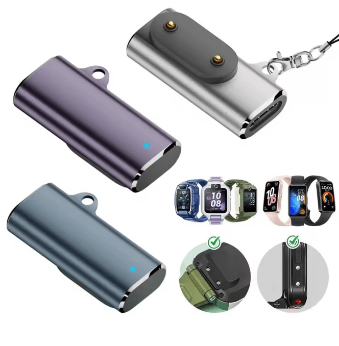 Huawei Band Magnetic Type C Watch Charger Adapter High Speed USB C Converter
