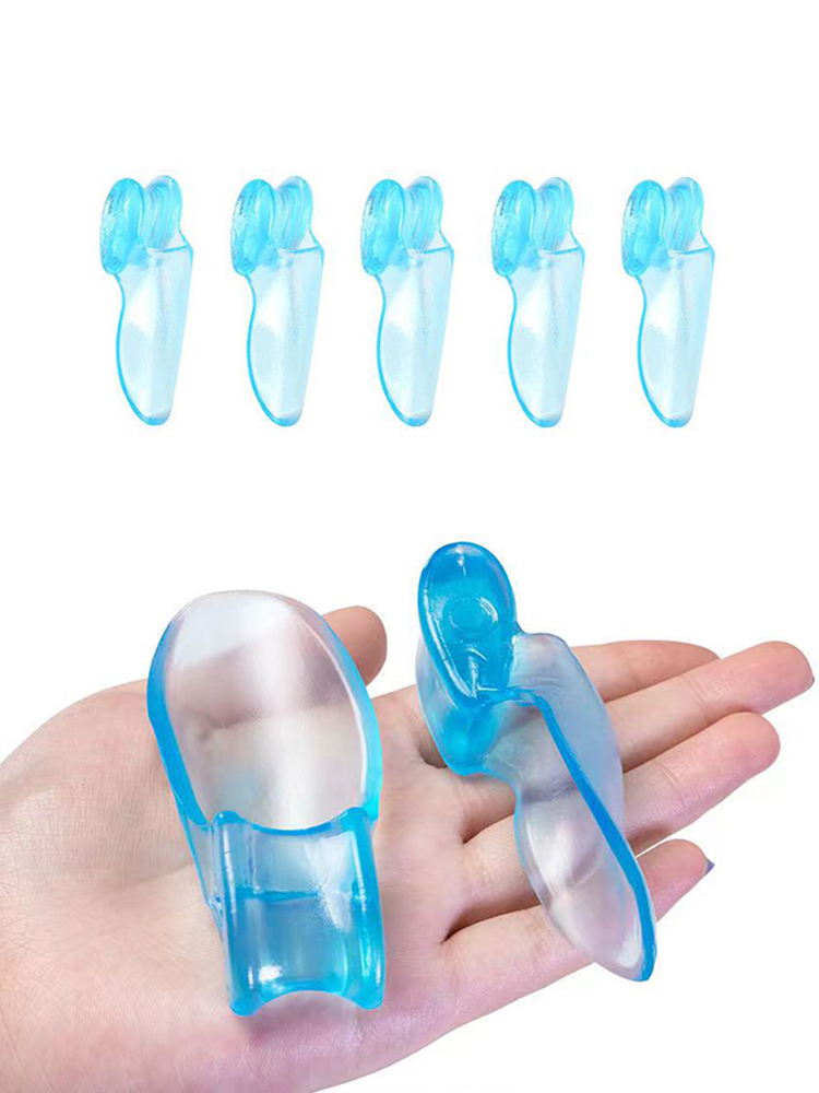 Large Foot Bone Separation Toe Splitter, Silicone Toe Sleeve Manicure Tool