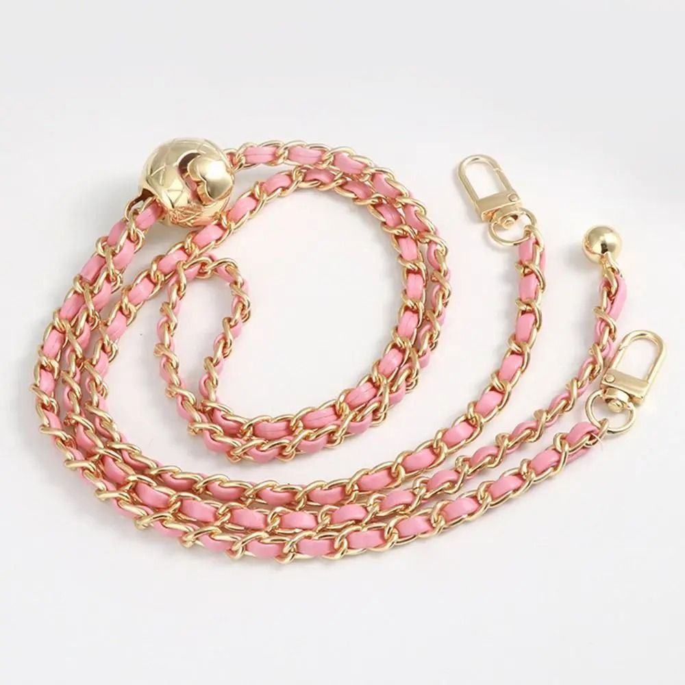 Adjustable Golden Ball Chain Strap – High-End Iron Replacement Shoulder Belt