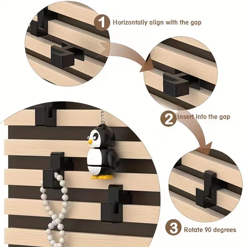 Drill-Free Soundproof Board Hook – Secure Acoustic Panel Wall Hanger for Studios & Offices