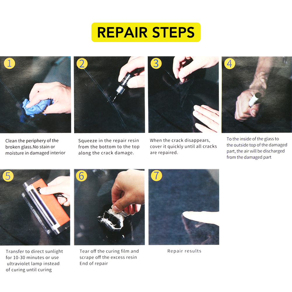 Glass Nano Repair Solution