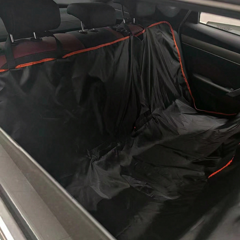 Durable Oxford Cloth Dog Car Seat Cover for Back Seat, Scratchproof Hammock for Cars, SUVs & Trucks