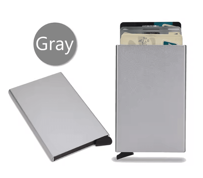 Metal Slim RFID Card Wallet