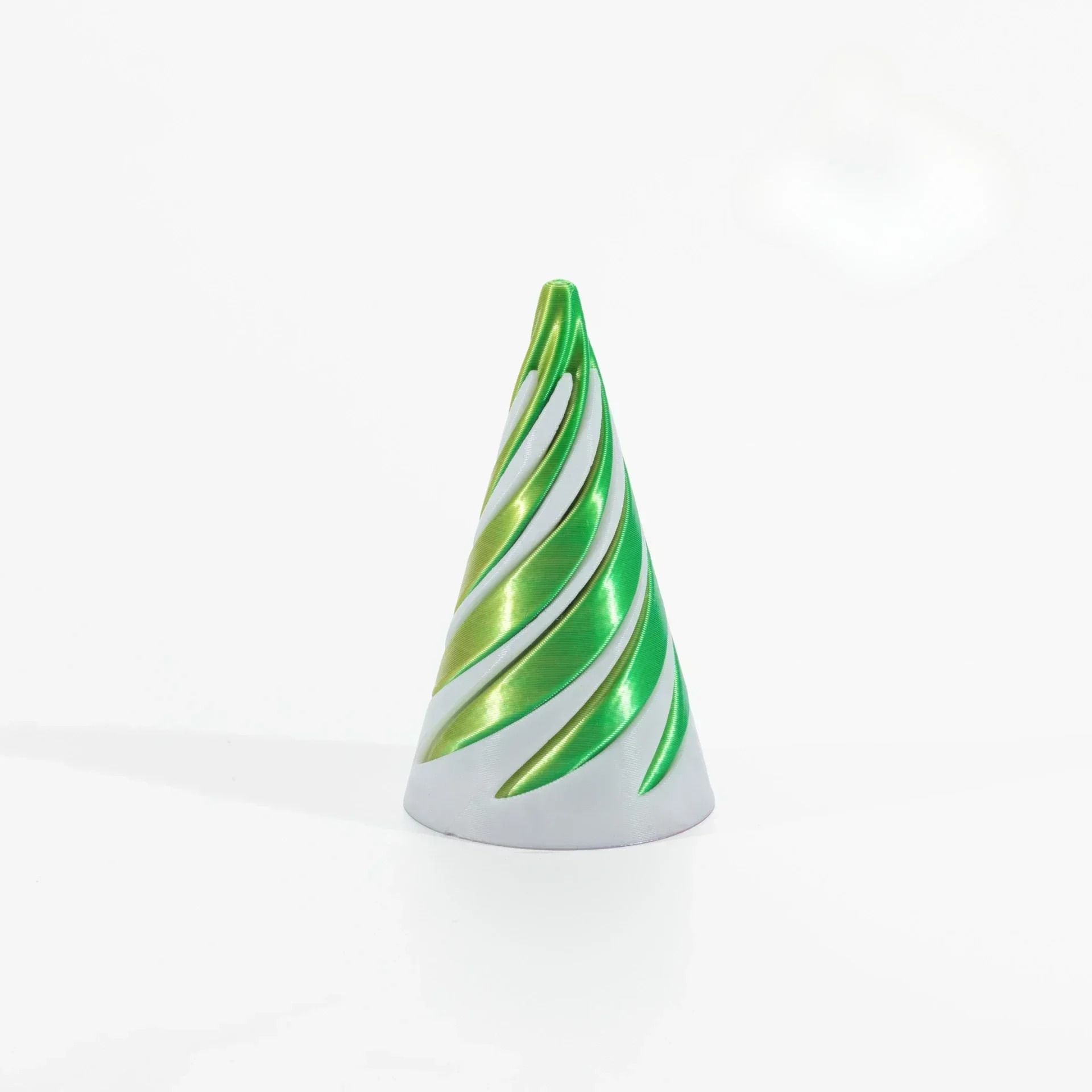 3D Spiral Cone Passthrough Sculpture