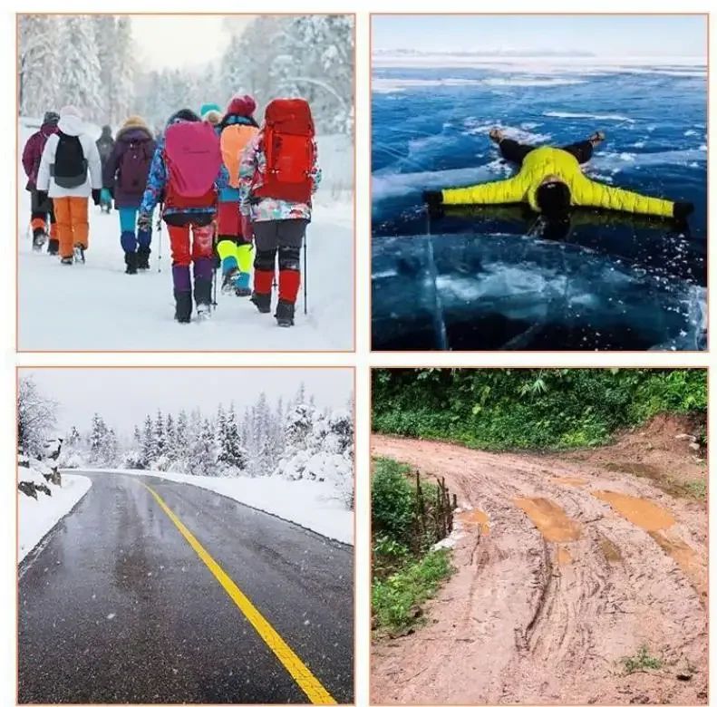 Anti Skid Ice Snow Shoe Grips