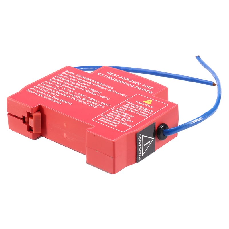 Compact DIN Rail Flame Retardant Distribution Box with Dual Line Protection